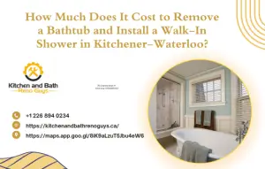 How Much Does It Cost to Remove a Bathtub and Install a Walk-In Shower in Kitchener-Waterloo