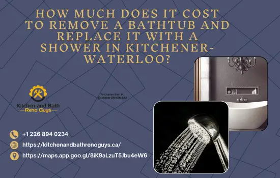 How Much Does It Cost to Remove a Bathtub and Replace It with a Shower in Kitchener-Waterloo