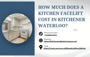 How Much Does a Kitchen Facelift Cost in Kitchener Waterloo