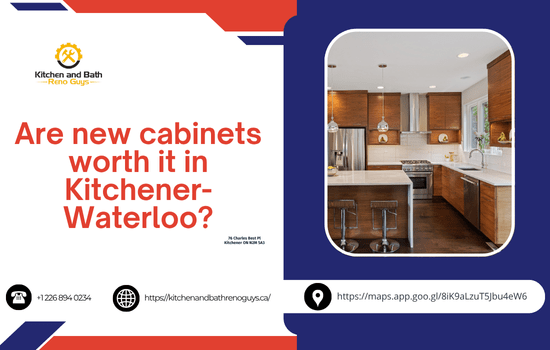Are new cabinets worth it in Kitchener-Waterloo