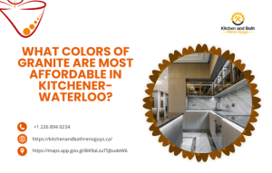 What Colors of Granite Are Most Affordable in Kitchener-Waterloo?