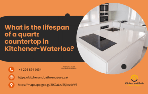 What is the lifespan of a quartz countertop in Kitchener-Waterloo?
