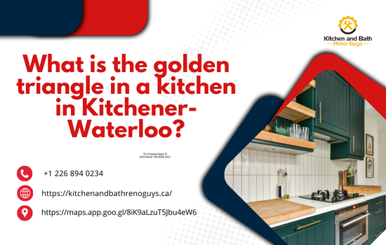 What Is the Golden Triangle in a Kitchen in Kitchener-Waterloo? A Complete Homeowner’s Guide