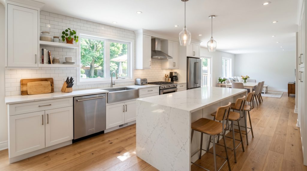 Kitchen renovation Cambridge - modern kitchen remodel